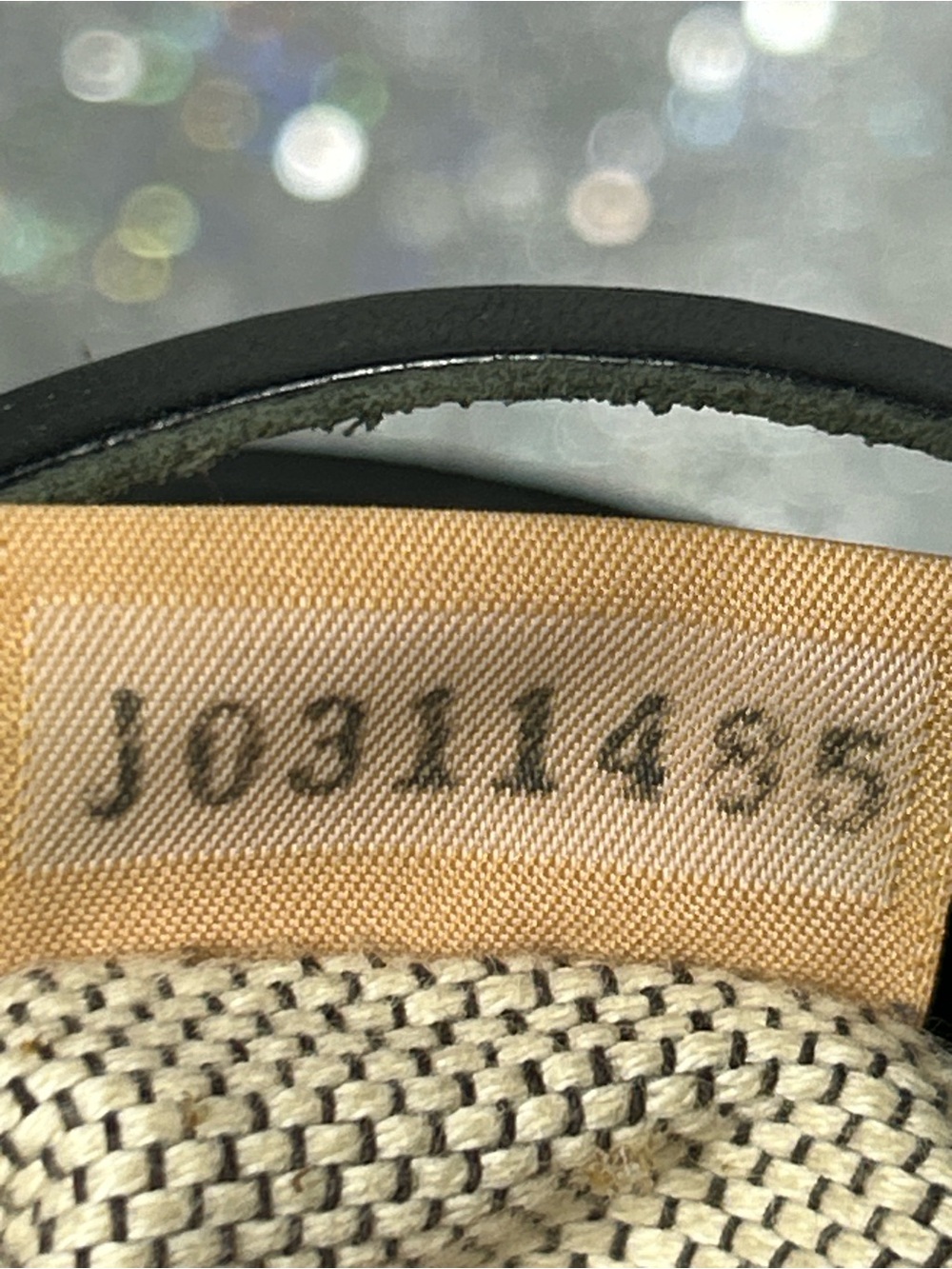 Dooney & Bourke Black Croc-Embossed Leather Shoulder Bag Approx. 15 x 7 x 5 - Picture 10 of 17